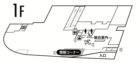 フロアマップ１階