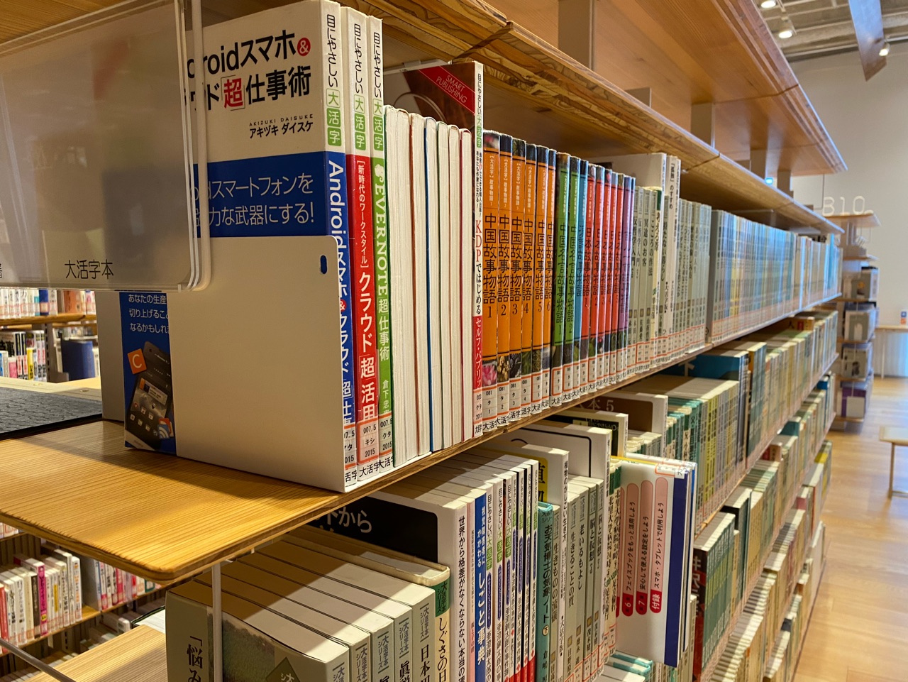 大活字本書架